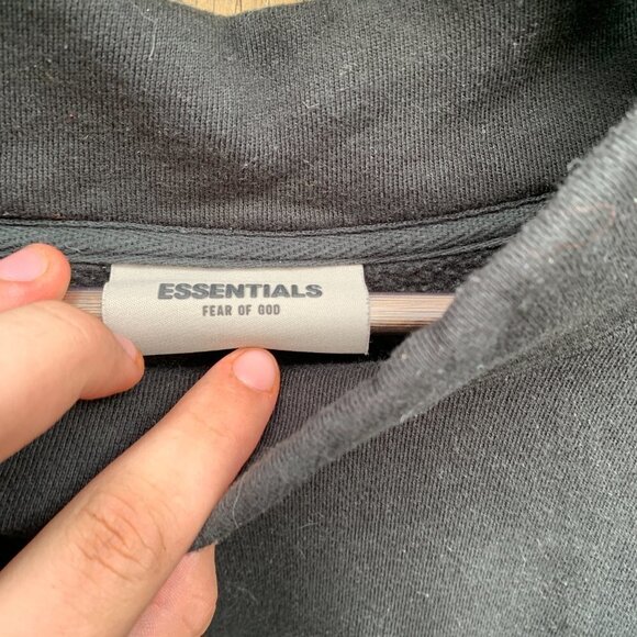 Essentials Mockneck Sweater Medium Black - Picture 6 of 6